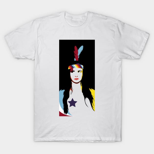 Juliette Lewis T-Shirt by -f-e-l-i-x-x-